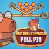 Save Baby Capybaras - Pull Pin